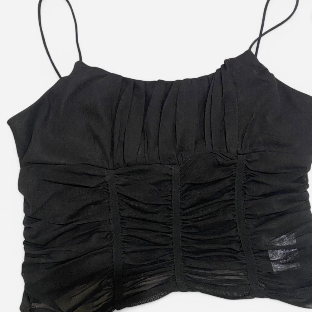 Princess Polly Ruched tank cropped top